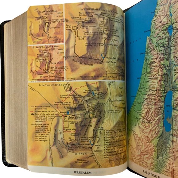 King James Version Holy Bible Giant Print Reference Edition Regency 1976 - Picture 12 of 12